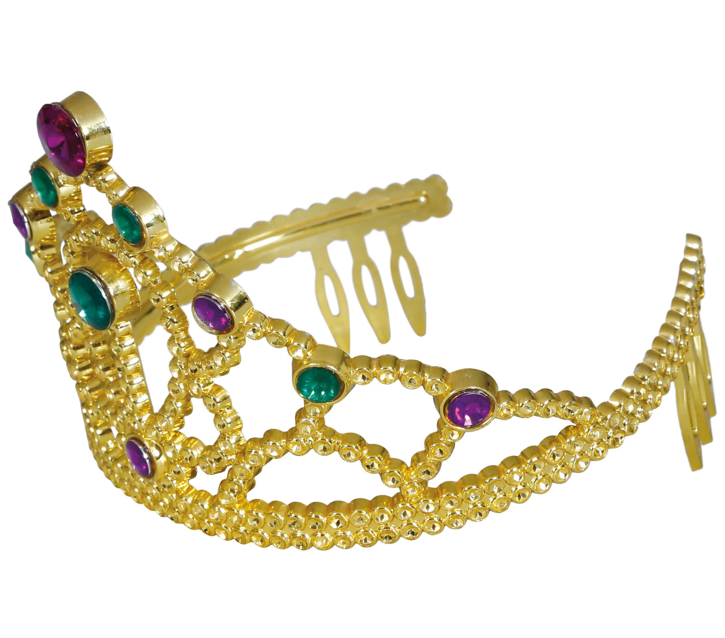 GP17008 – Prinzessin Diadem Karneval Krone – Farbe: Gold