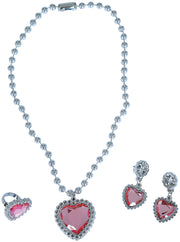 Herz Schmuckset für Mädchen Prinzessin, Bild 2
