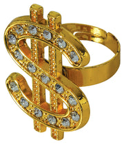 Dollar Ring für Erwachsene 3 cm Rapper, Bild 3