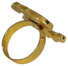 GP17030 – Sheik Wüstenprinz Dollar Ring Funkelnd – Farbe: Gold