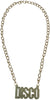 GP17031 – Disco Karneval Kette Bunter Kulturen – Farbe: Gold