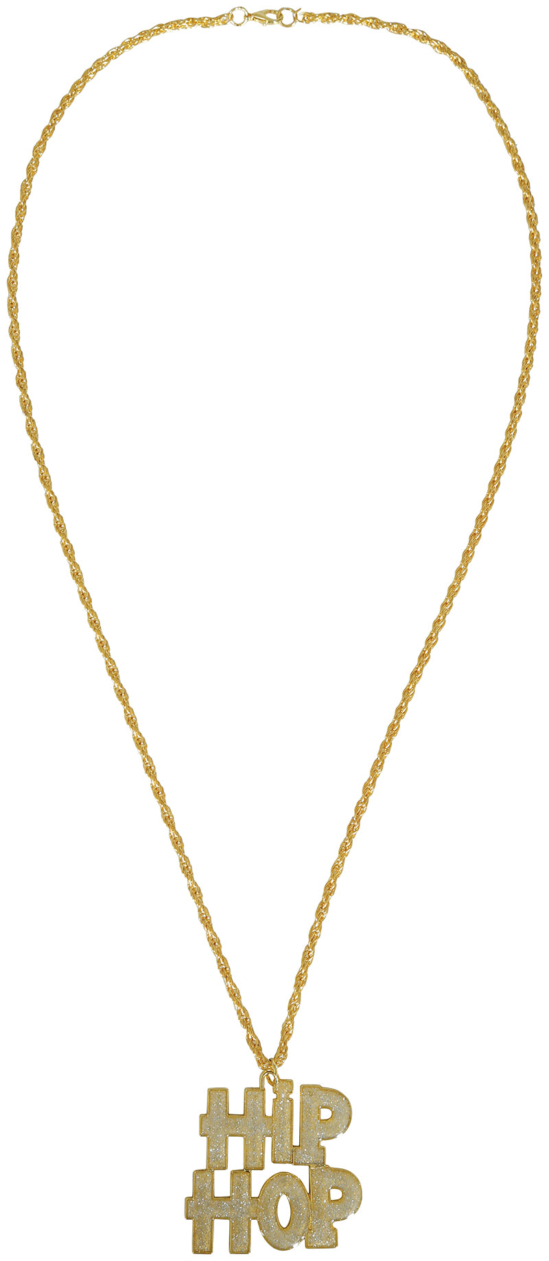 GP17032 – Disco Weltkulturen Kette Bunte – Farbe: Gold / Metallic, Ansicht 2