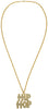 GP17032 – Disco Weltkulturen Kette Bunte – Farbe: Gold / Metallic