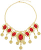 GP17034 – Prinzessin Halskette Märchenhaft Design – Farbe: Gold
