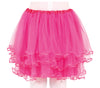 GP17052 – Karneval Tutu Magischer Kinderrock Gelb Blau – Farbe: Pink