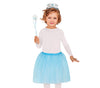 GP17064 – Prinzessin Karneval Set Tutu Zauberstab – Farbe: Blau