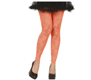 Spitze Athlet Orange Pink Moderne Leggings, Bild 1