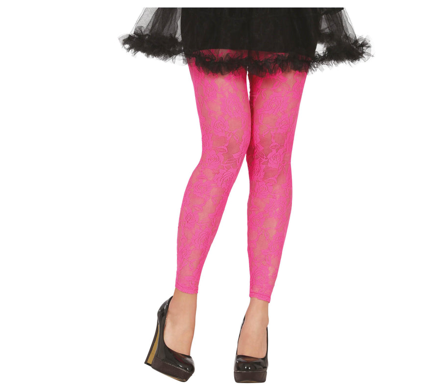 GP17065 – Spitze Athlet Orange Pink Moderne Leggings – Farbe: Pink, Ansicht 2