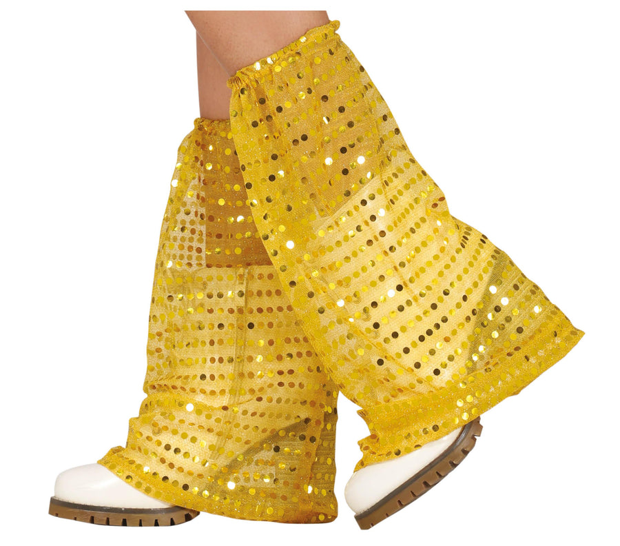 Pailletten Beinstulpen für Damen Disco
