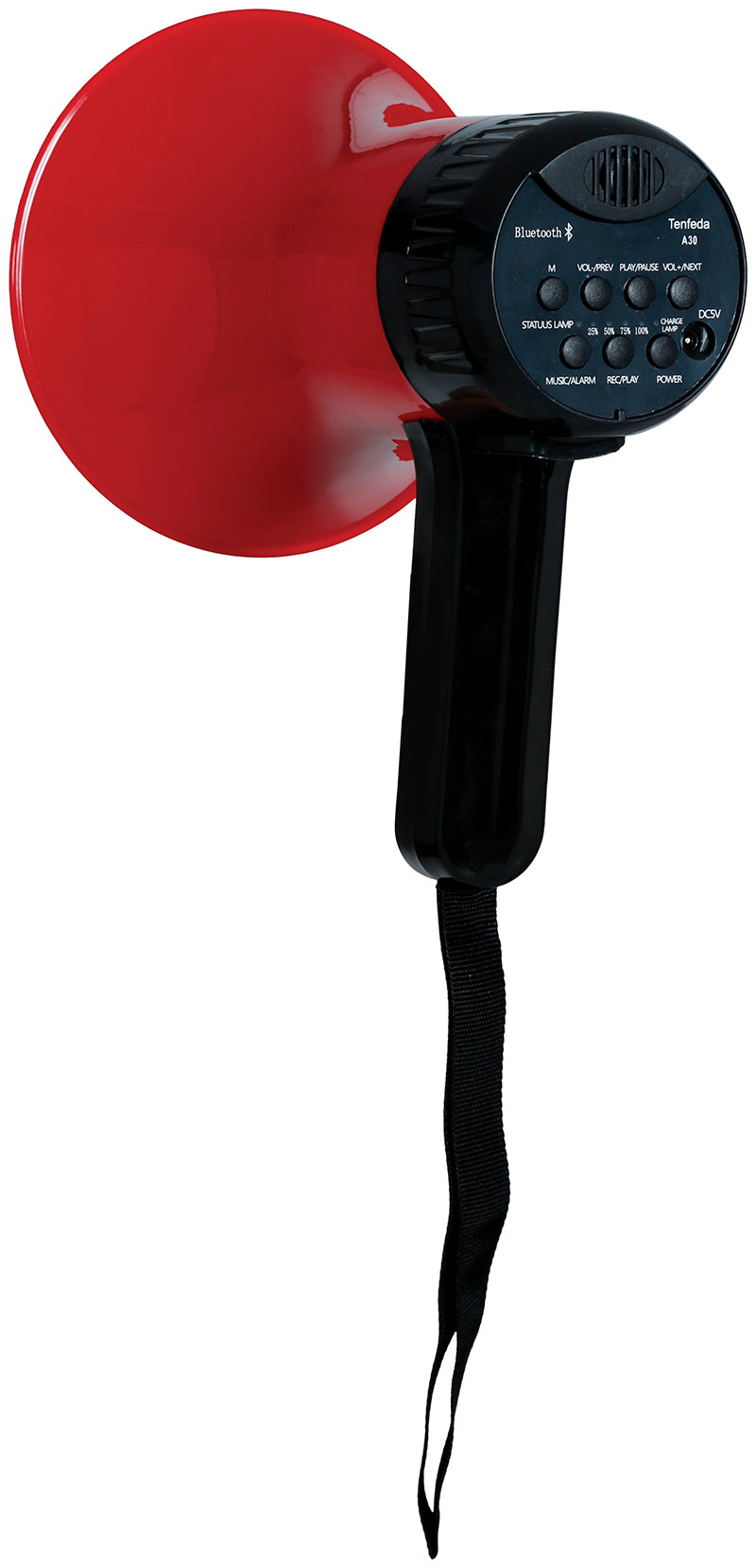 GP17071 – Junggesellenabschied Party Megafon Rot – Farbe: Rot