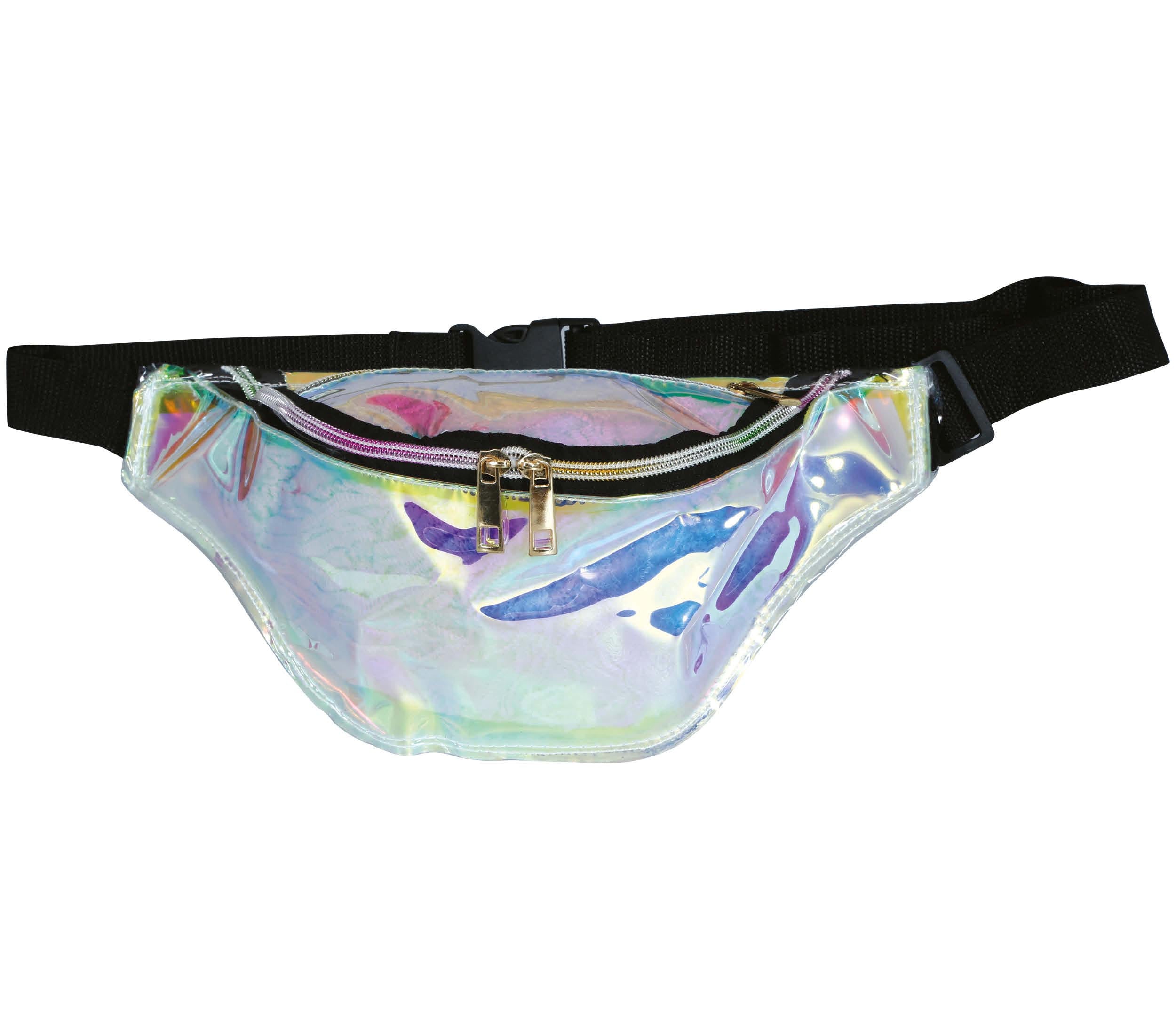 GP17077 – 80S Retro Gürteltasche Holografisch – Farbe: Irisierend