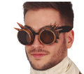 Steampunk Brille für Erwachsene mit Spikes