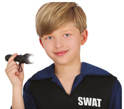 Polizei Taschenlampe für Kinder 17 cm mit Licht, Bild 1