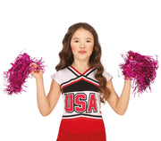 Cheerleader Pompons für Mädchen 30 g 2 Stück, Bild 4
