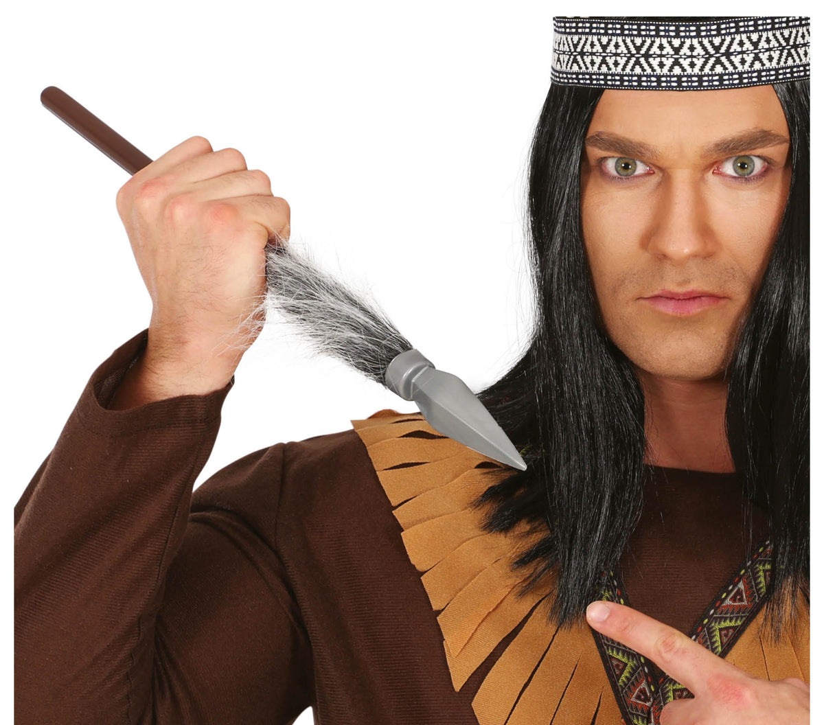 GP17132 – Inder Festlicher Kostümspeer Karneval – Farbe: Silber
