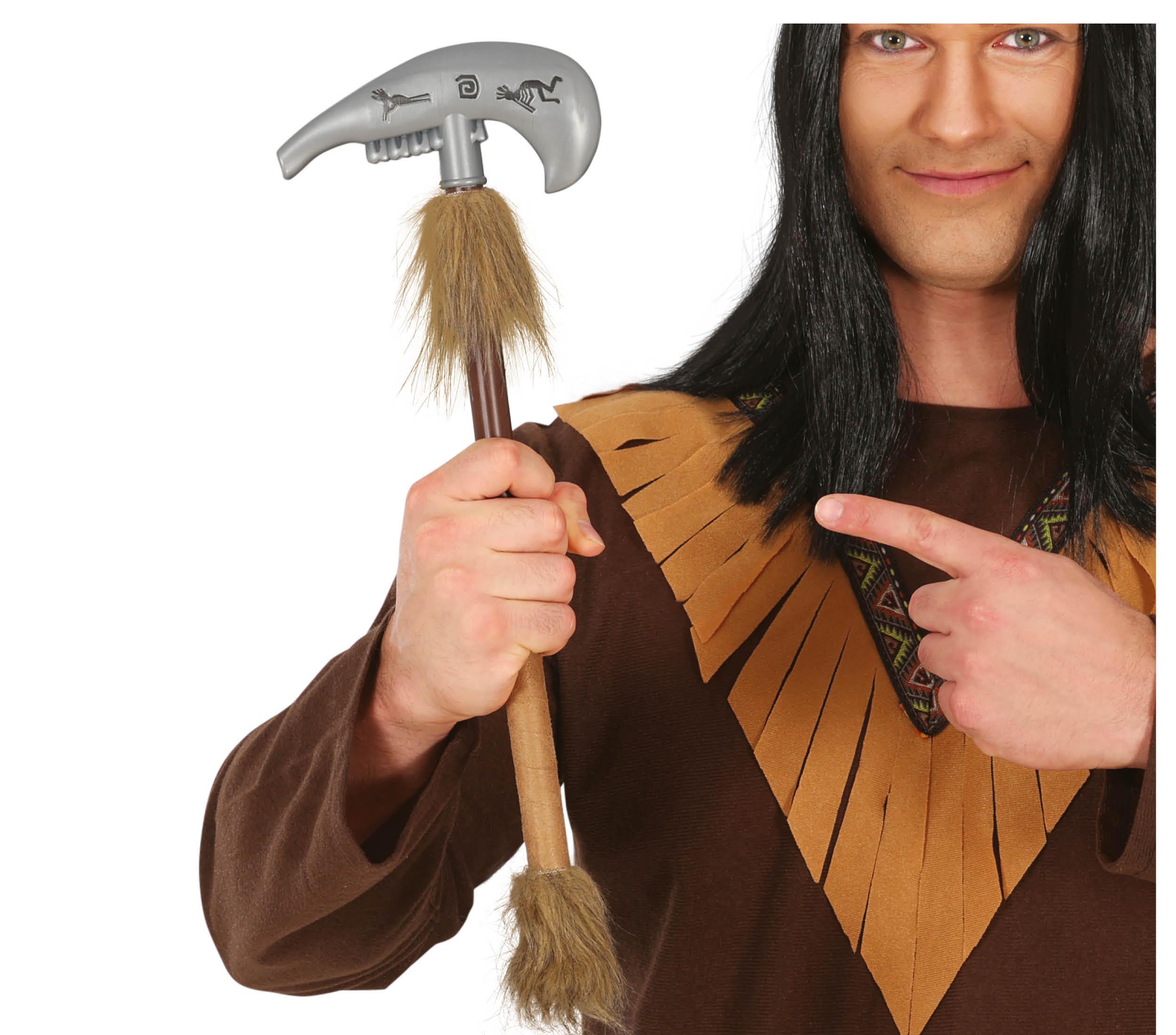 GP17133 – Inder Tomahawk Zubehör Karneval – Farbe: Silber