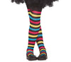 GP16155 – Hexe Regenbogenstrumpfhose Fasching – Größe: 7 - 12 Jahre – Farbe: Mehrfarbig