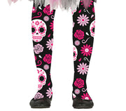 Catrina Strumpfhose für Mädchen Tag der Toten, Bild 1