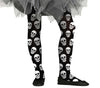 GP17149 – Skelett Totenkopf Strumpfhose Halloween – Größe: 3 - 6 Jahre