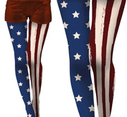 USA Clown Strumpfhose für Damen, Bild 2
