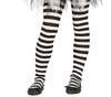 GP17216 – Hexe Streifen Strumpfhose Halloween Kostüm – Größe: 7 - 12 Jahre