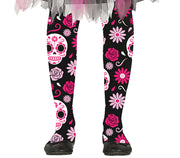 Catrina Strumpfhose für Mädchen Tag der Toten, Bild 2