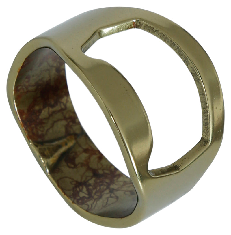 GP17198 – Junggesellenabschied Ring Flaschenöffner Gold – Farbe: Gold