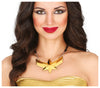 GP17199 – Superheld Abenteuerfigur Stern Halskette – Farbe: Gold