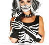 GP17209 – Skelett Halloween Langhandschuhe – Farbe: Schwarz