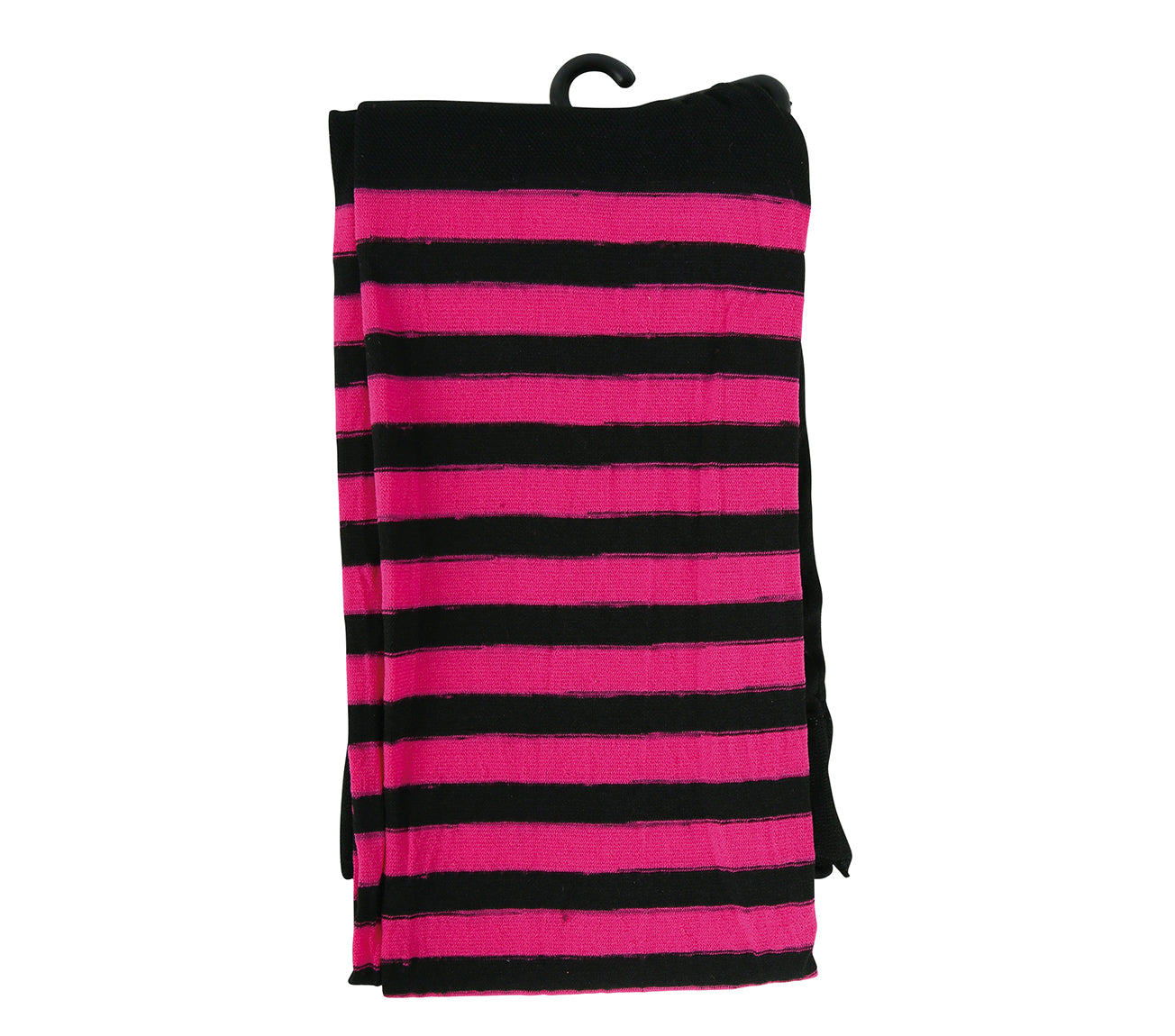 GP17219 – Abenteuerfigur Strumpfhose Mit Rot Schwarz Streifen – Größe: 3 - 6 Jahre – Farbe: Pink