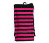 GP17219 – Abenteuerfigur Strumpfhose Mit Rot Schwarz Streifen – Größe: 3 - 6 Jahre – Farbe: Pink