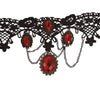 GP17224 – Prinzessin Halloween Halskette Elegant – Farbe: Schwarz