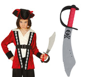 Piratenschwert für Kinder 43 cm mit Totenkopf, Bild 1