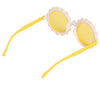 GP17272 – Hippie Blumenbrille Gänseblümchen – Farbe: Weiß