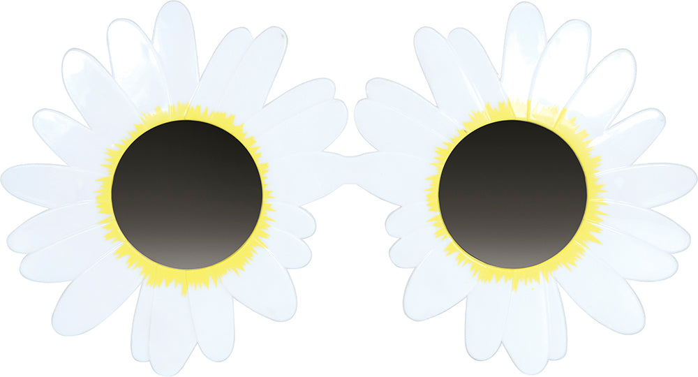 GP17278 – Hippie 60s Blumenbrille Karneval – Größe: Standard