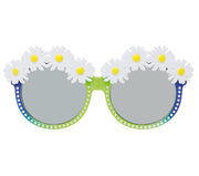 Hippie Sonnenbrille 60s Blumenmode, Bild 3