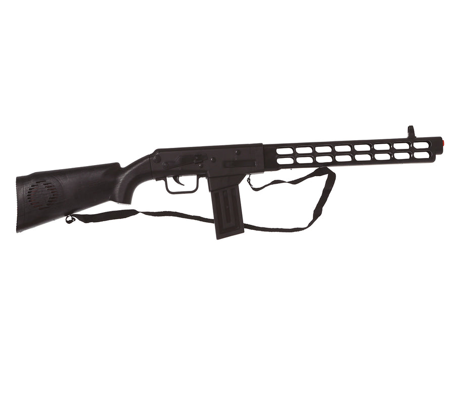 GP17288 – Polizei Karnevalswaffe Sturmgewehr – Farbe: Schwarz, Ansicht 2