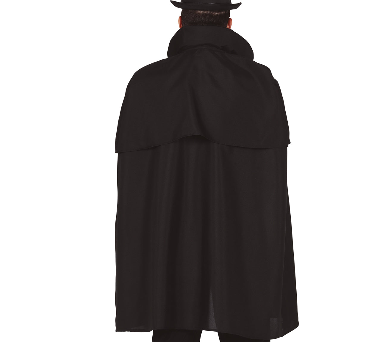 GP17324 – Bandit Cape Gothic Vampir 19 Jahrhundert – Farbe: Schwarz
