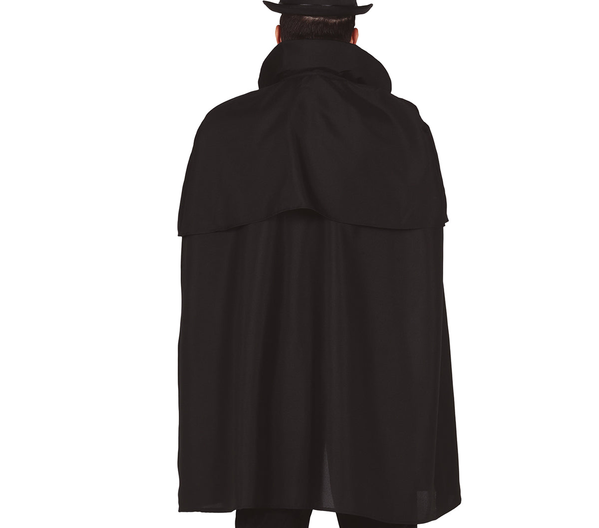 GP17324 – Bandit Cape Gothic Vampir 19 Jahrhundert – Farbe: Schwarz