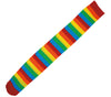 GP17330 – Clown Karneval Bunte Overknee Strümpfe – Farbe: Mehrfarbig