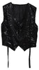 GP17351 – Pailletten Glanzweste Karnevalsliebling – Farbe: Schwarz