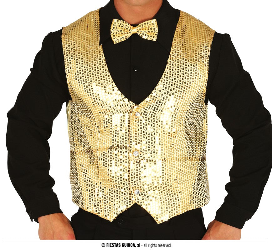 Silvester Glamour Paillettenweste