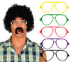 GP17362 – 80S Party Zubehör Brillen Bunten Rahmen – Farbe: Mehrfarbig