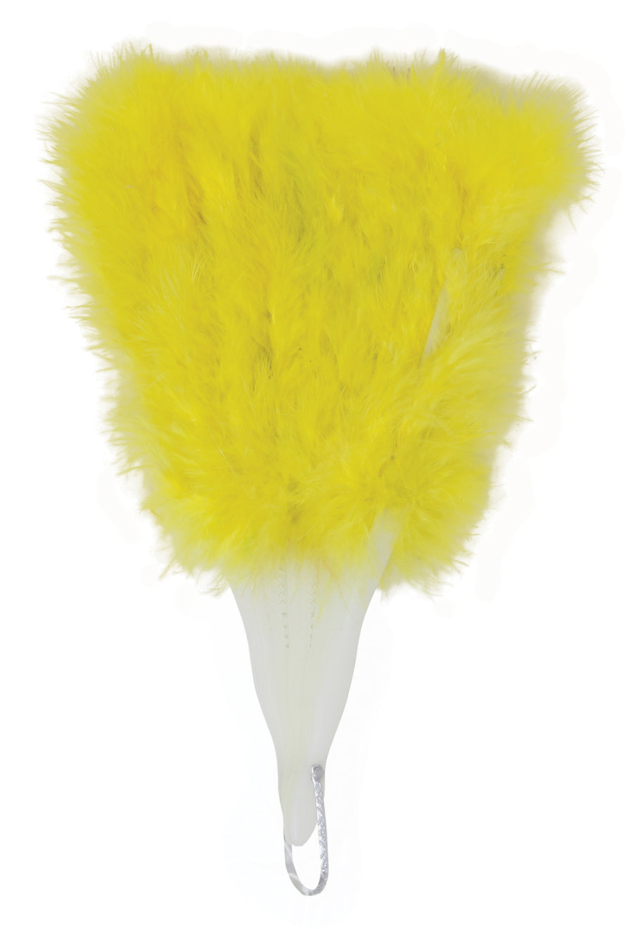 GP18113 – 20s Federfächer Gelb Accessoire Party – Farbe: Gelb, Ansicht 2