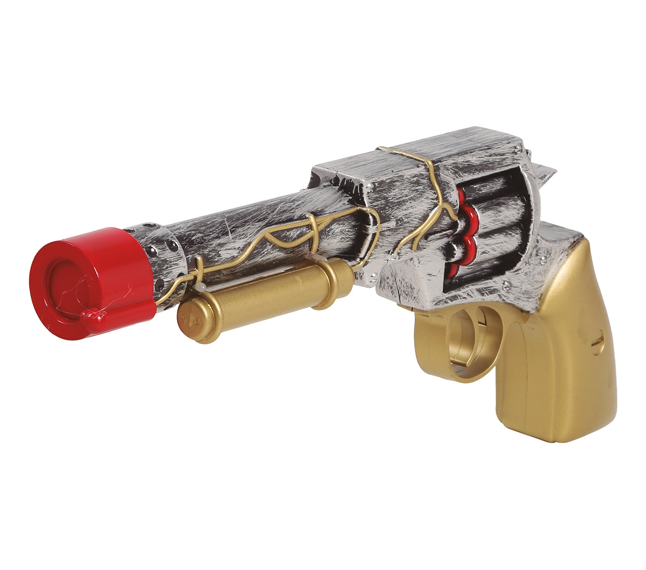 GP17496 – Steampunk Abenteuer Revolver Fantasy Design – Farbe: Metallic