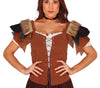 GP17499 – Wikinger Mittelalter Gewand Fantasy – Farbe: Braun