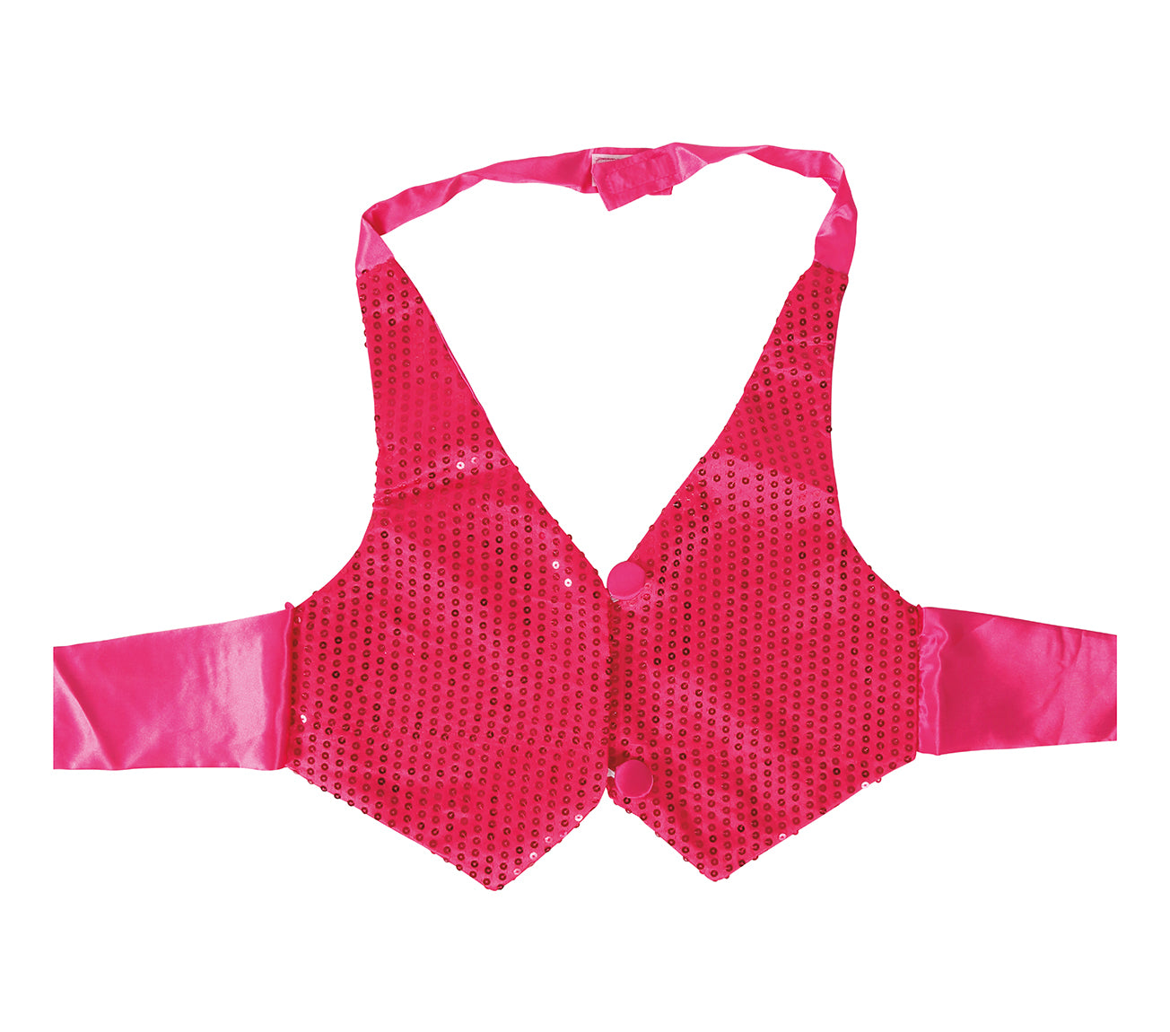 GP17502 – Silvester Paillettenweste Glitzer Weste – Farbe: Pink