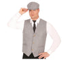 GP17524 – Gangster Mafia Retro Outfit Herren – Farbe: Grau
