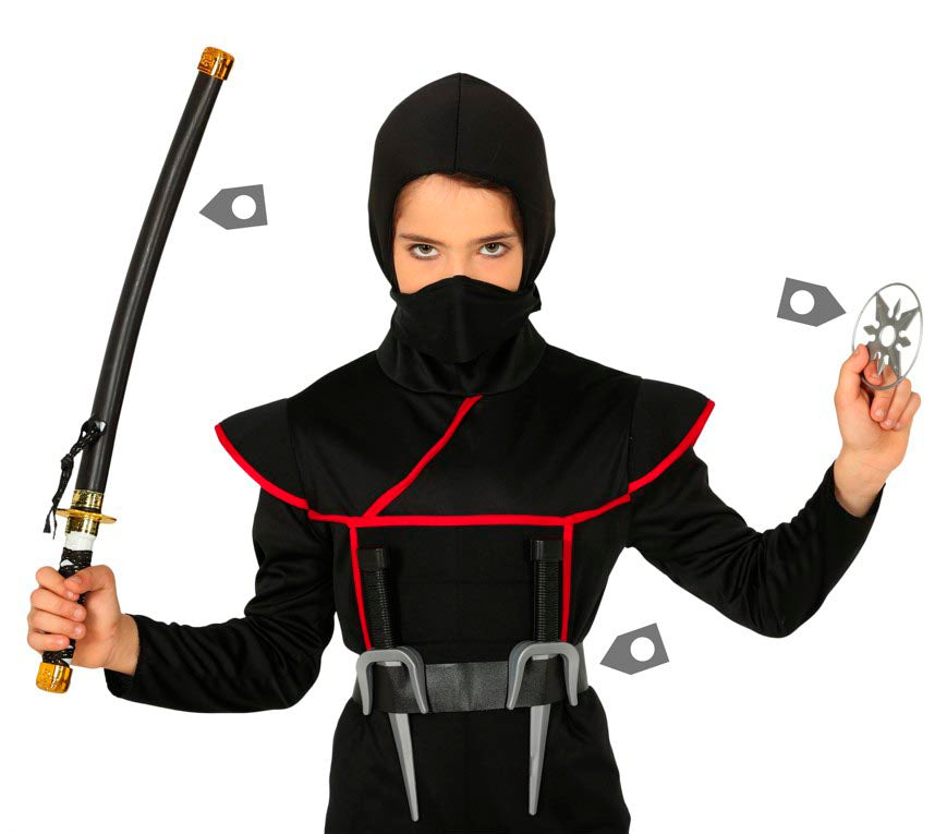 Ninja Waffen Set für Kinder mit Katana