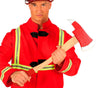 GP17617 – Feuerwehrmann Karneval Axt Accessoire – Farbe: Braun